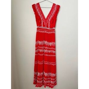 self-portrait flower spell dress